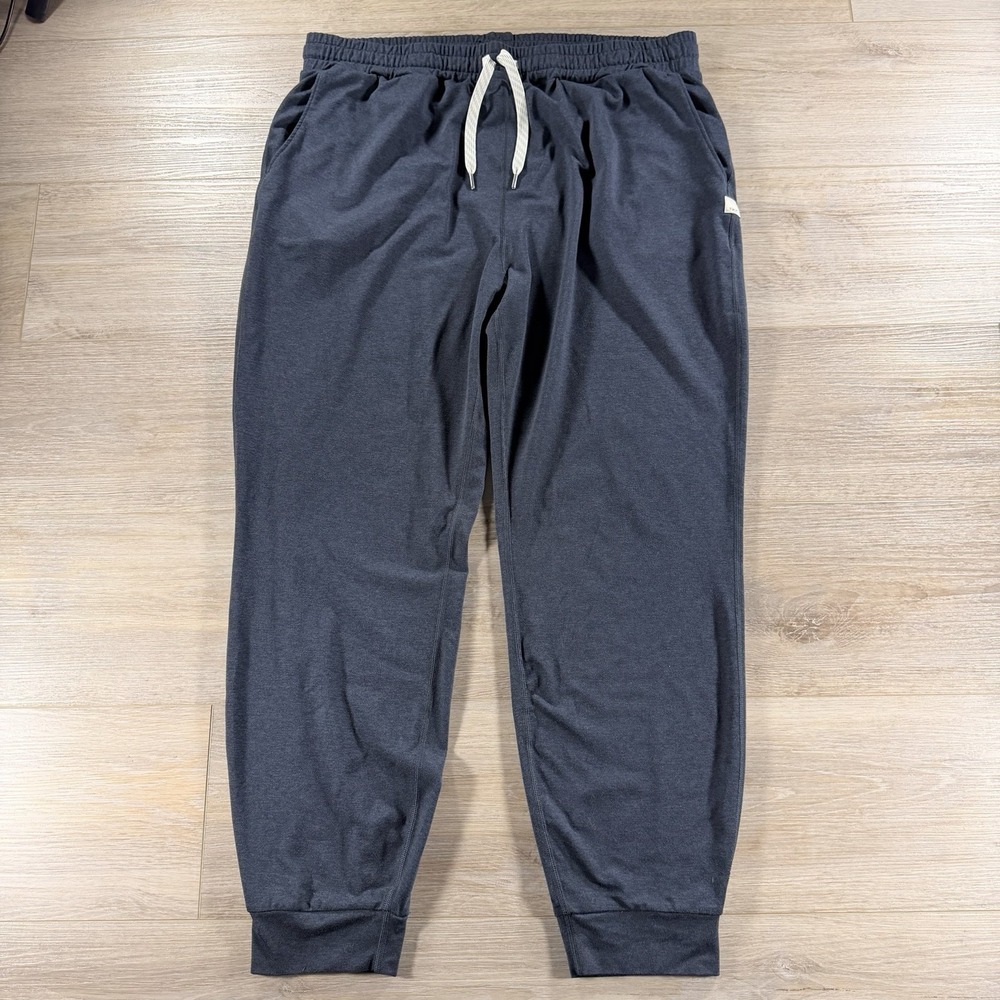Vuori Performance Jogger Women XL Charcoal Heather VW303 Activewear Soft Stretch